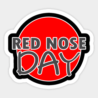 RED NOSE DAY Sticker